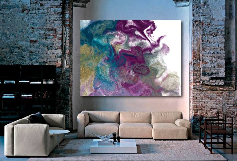 Original Contemporary Abstract Digital by Javier Diaz