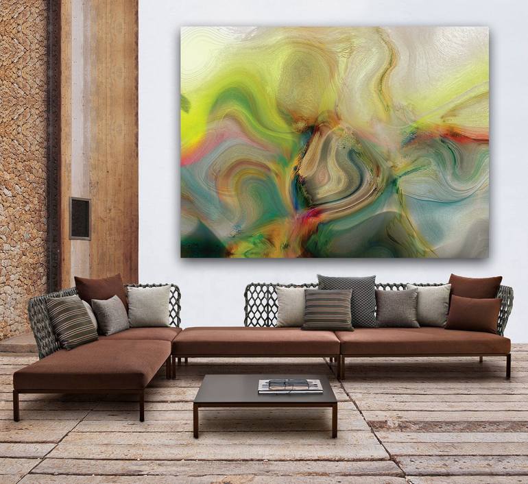 Original Minimalism Abstract Digital by Javier Diaz