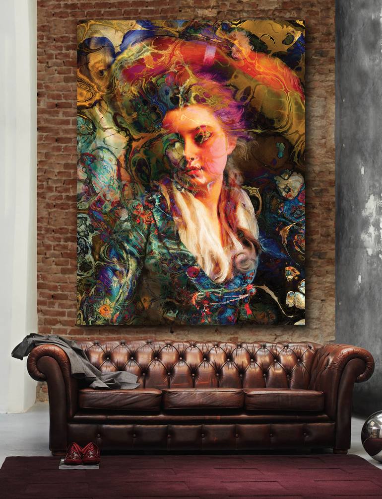 Original Contemporary People Digital by Javier Diaz