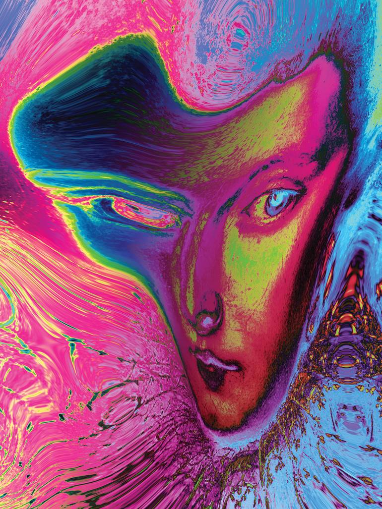 Original Contemporary Portrait Digital by Javier Diaz