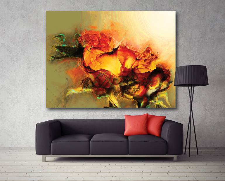 Original Modern Abstract Digital by Javier Diaz