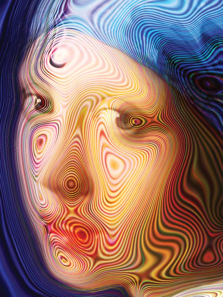 Original Abstract Women Digital by Javier Diaz