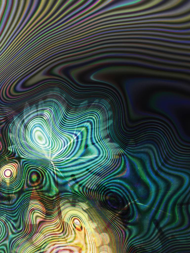 Original Abstract Children Digital by Javier Diaz