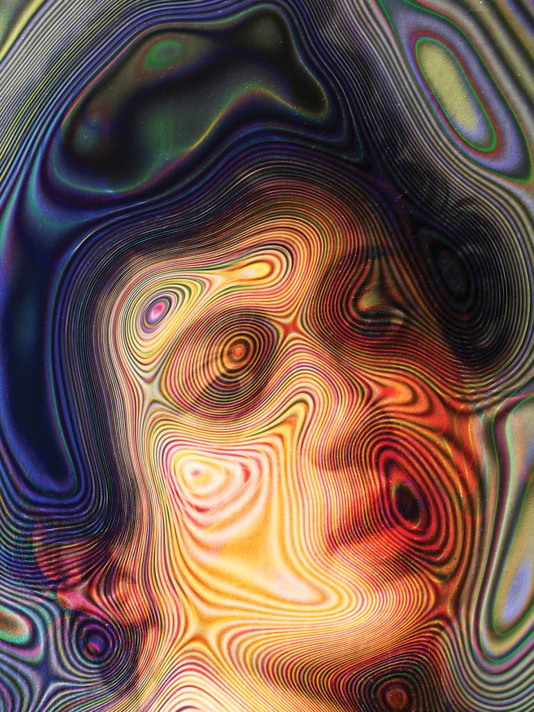 Original Abstract Children Digital by Javier Diaz