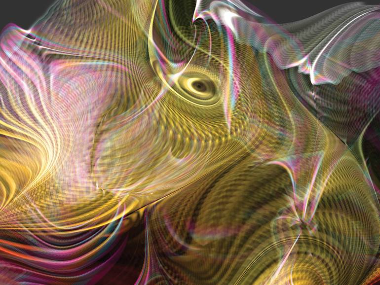Original Contemporary Abstract Digital by Javier Diaz