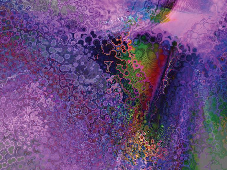 Original Contemporary Abstract Digital by Javier Diaz