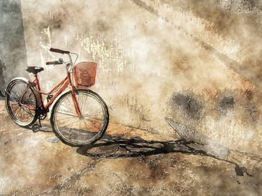 Original Figurative Bicycle Digital by Javier Diaz