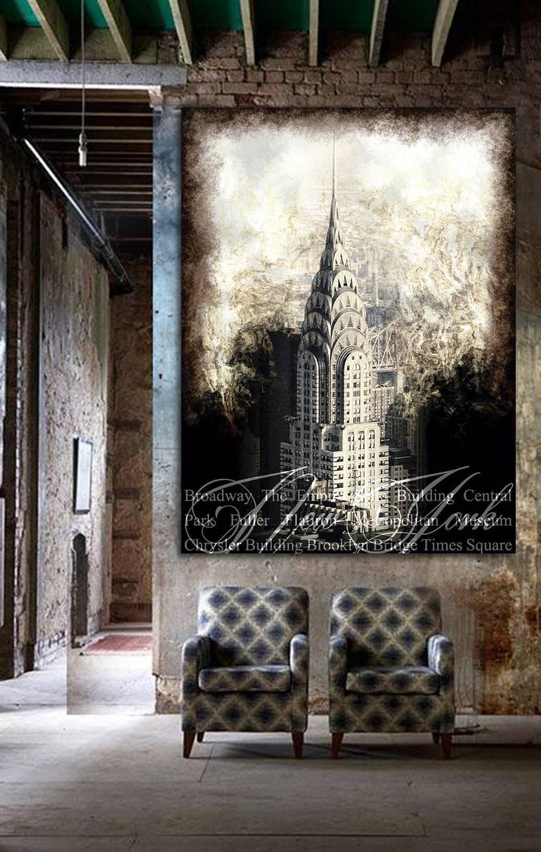 Original Art Deco Cities Digital by Javier Diaz