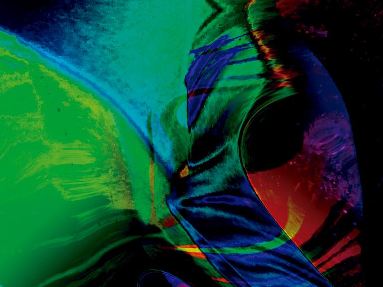 Original Expressionism Abstract Digital by Javier Diaz