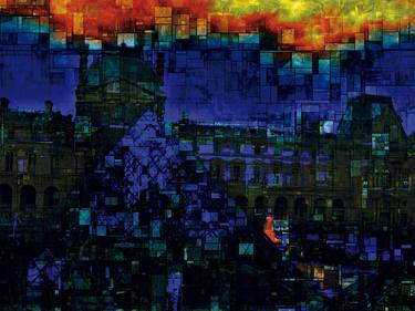 Original Abstract Cities Digital by Javier Diaz