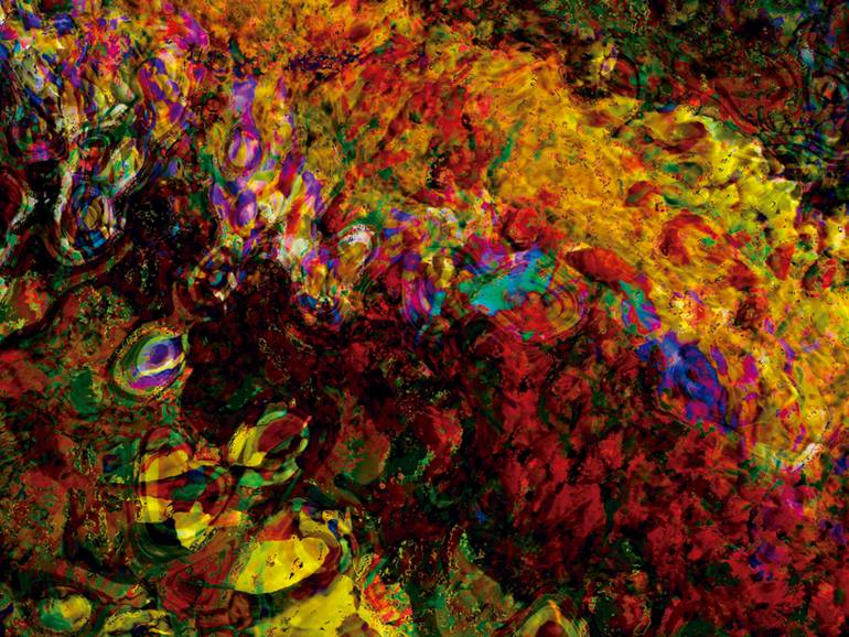 Original Expressionism Landscape Digital by Javier Diaz