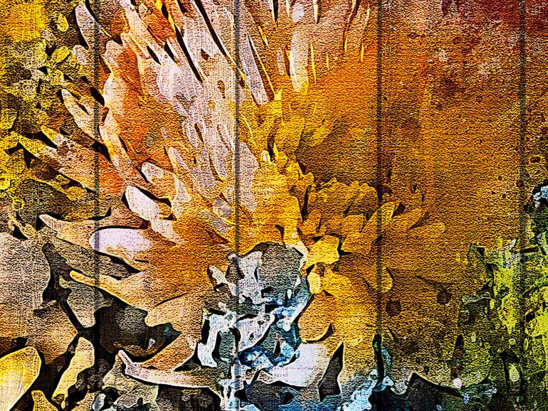 Original Figurative Floral Digital by Javier Diaz