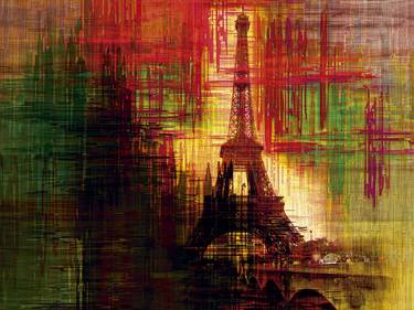 Texturas del mundo, tour Eiffel, France - Limited Edition of 50 thumb