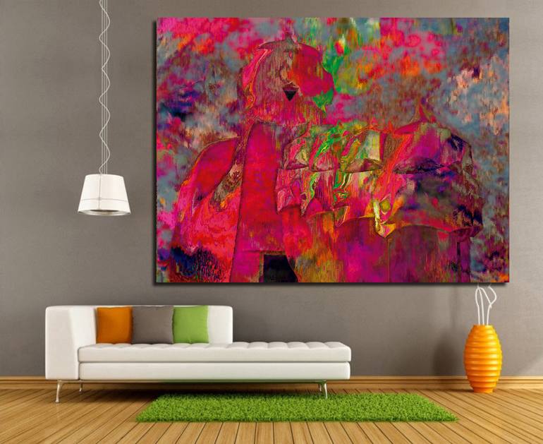 Original Expressionism Cities Digital by Javier Diaz