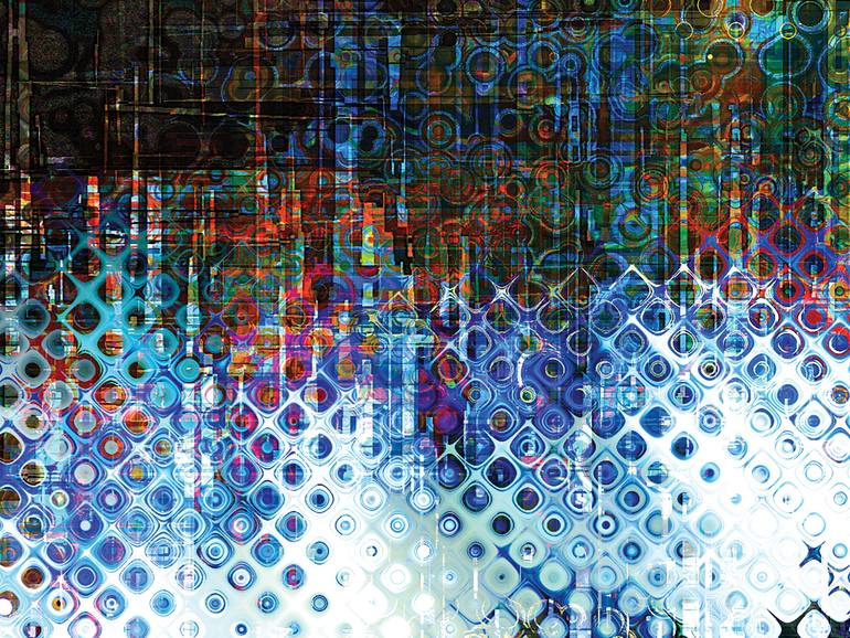 Original Illustration Abstract Digital by Javier Diaz