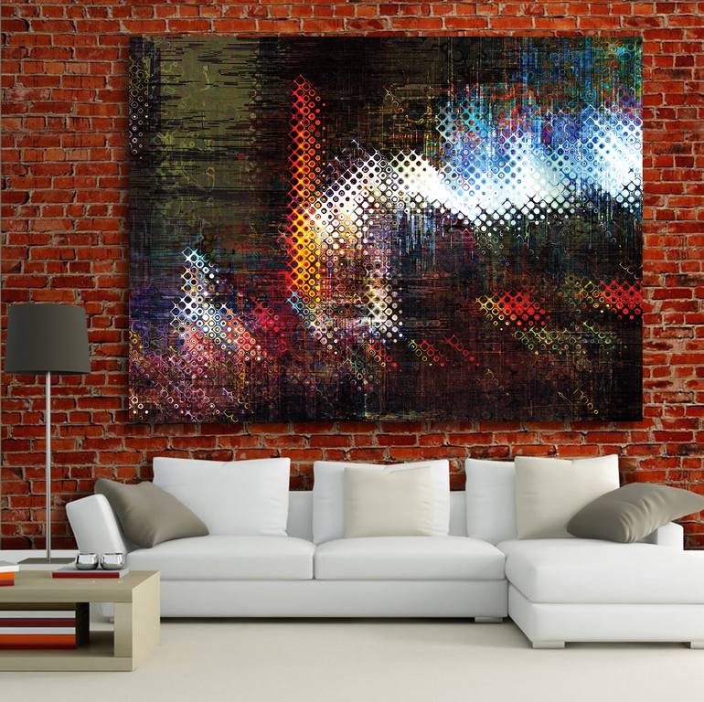 Original Illustration Abstract Digital by Javier Diaz