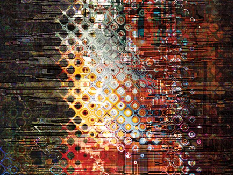 Original Abstract Expressionism Abstract Digital by Javier Diaz
