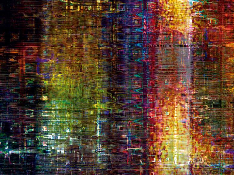 Original Expressionism Abstract Digital by Javier Diaz