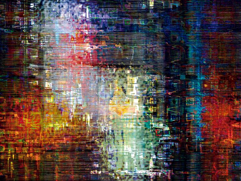 Original Expressionism Abstract Digital by Javier Diaz
