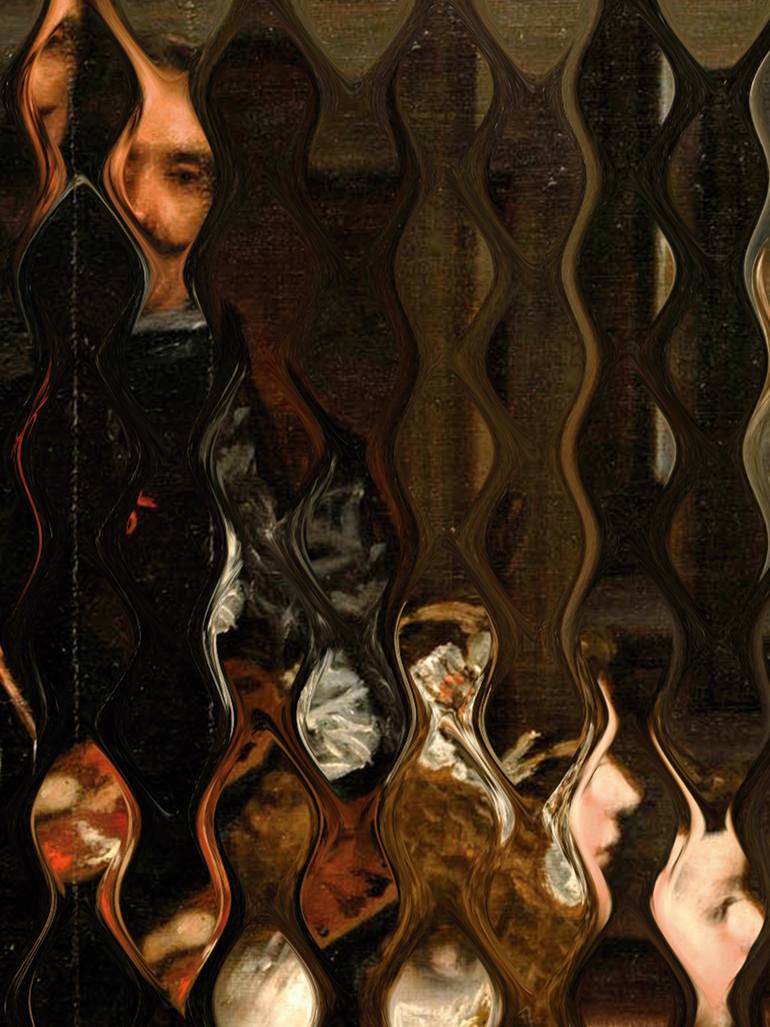 Original Cubism People Digital by Javier Diaz