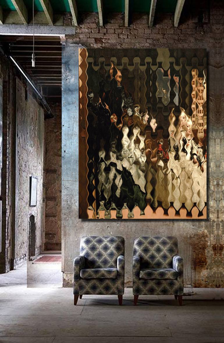 Original Cubism People Digital by Javier Diaz