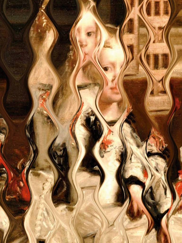 Original Cubism People Digital by Javier Diaz