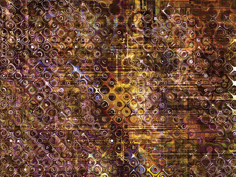 Original Abstract Expressionism Abstract Digital by Javier Diaz
