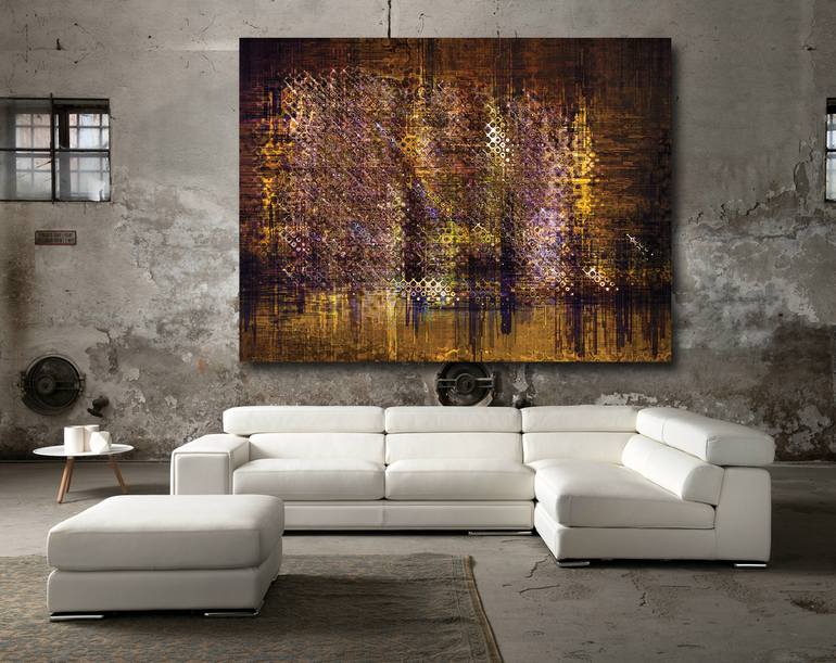 Original Abstract Expressionism Abstract Digital by Javier Diaz