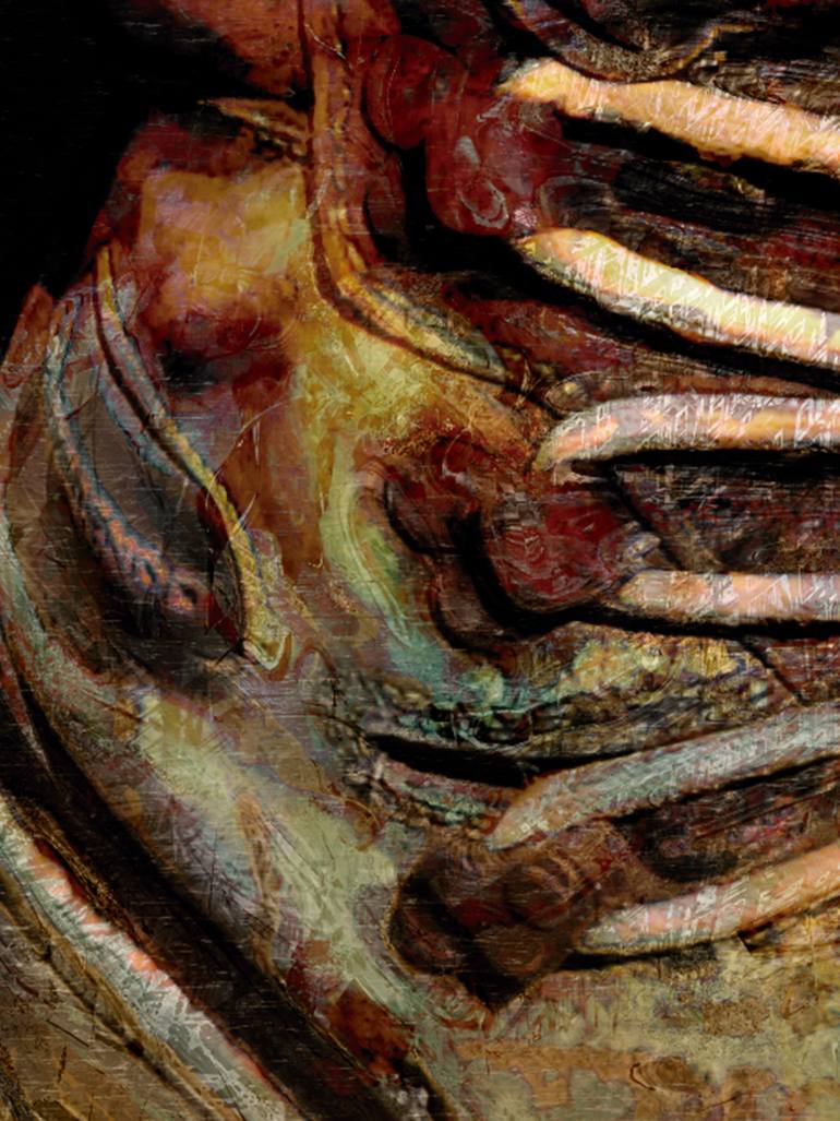 Original Figurative Botanic Digital by Javier Diaz