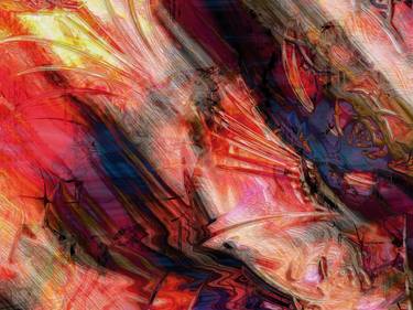Print of Expressionism Abstract Digital by Javier Diaz