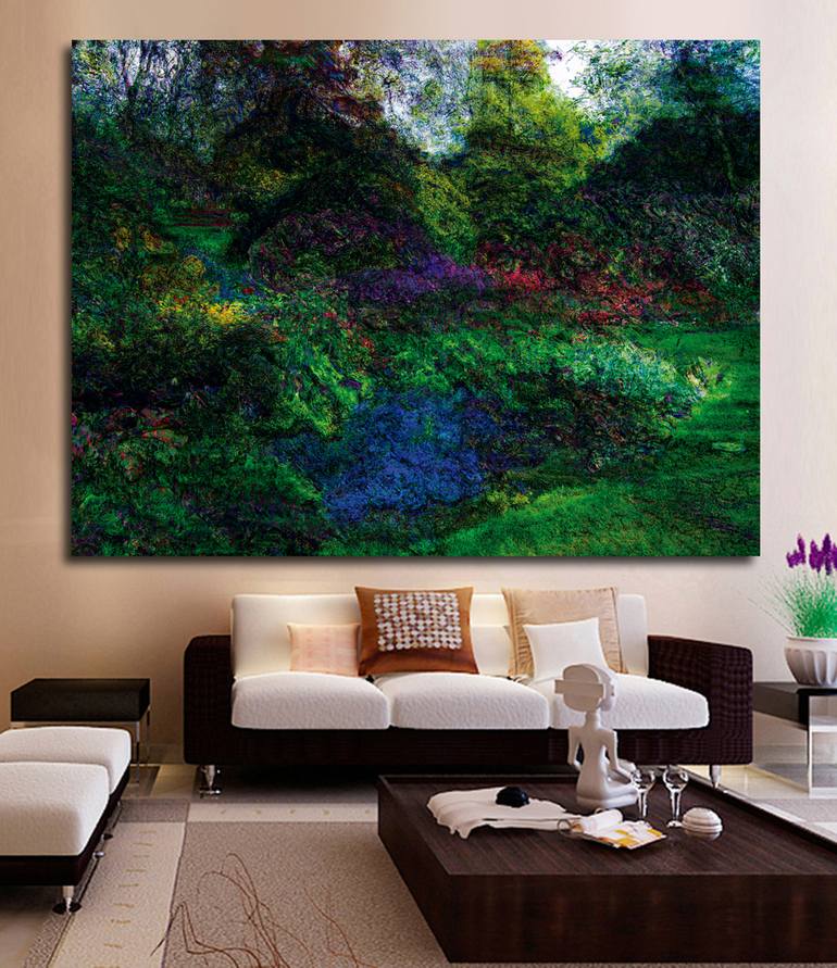 Original Figurative Landscape Digital by Javier Diaz