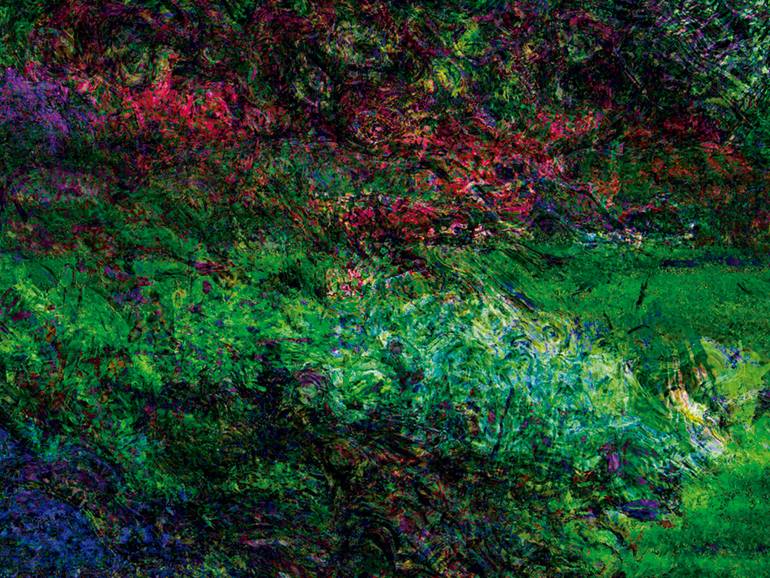 Original Figurative Landscape Digital by Javier Diaz