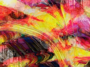 Print of Illustration Abstract Digital by Javier Diaz