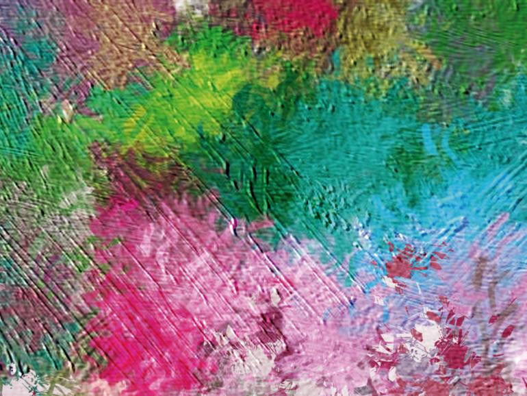 Original Expressionism Abstract Digital by Javier Diaz