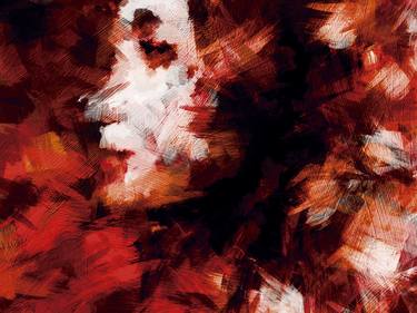 Original Abstract Portrait Digital by Javier Diaz