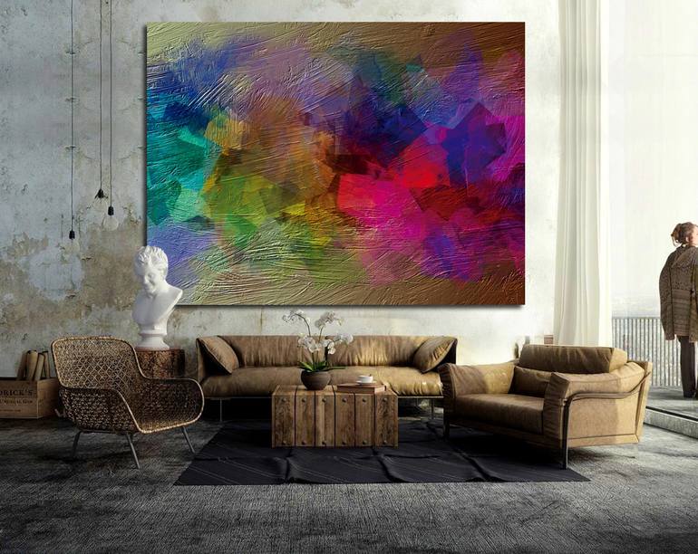 Original Illustration Abstract Digital by Javier Diaz