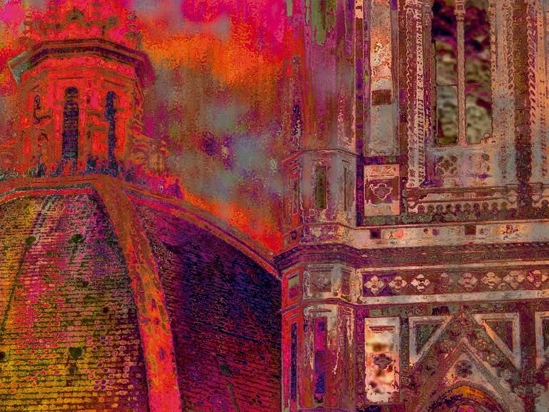 Original Abstract Expressionism Architecture Digital by Javier Diaz