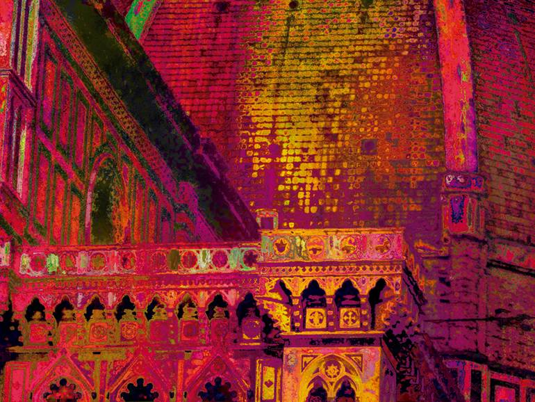 Original Abstract Expressionism Architecture Digital by Javier Diaz