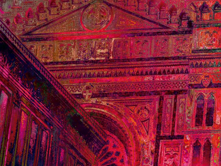 Original Abstract Expressionism Architecture Digital by Javier Diaz