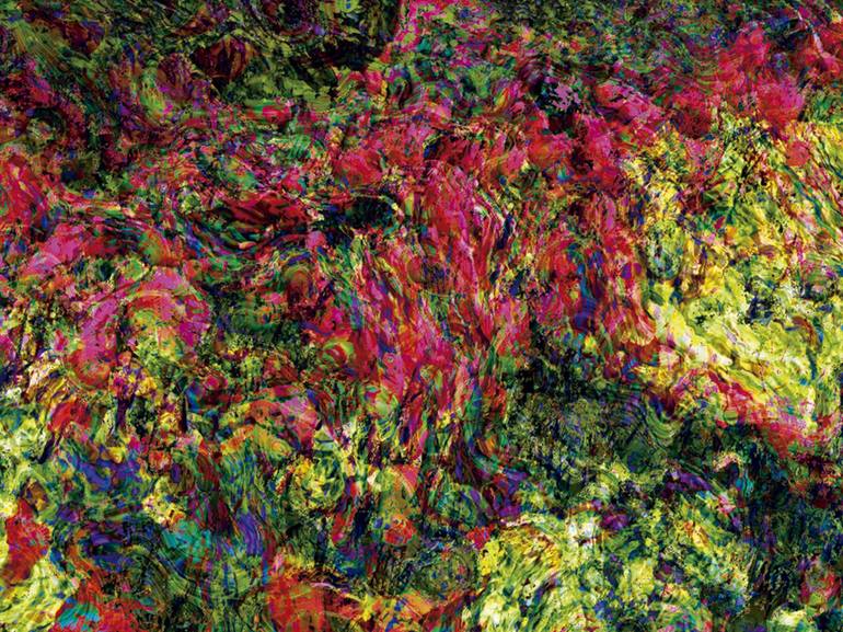 Original Abstract Expressionism Landscape Digital by Javier Diaz