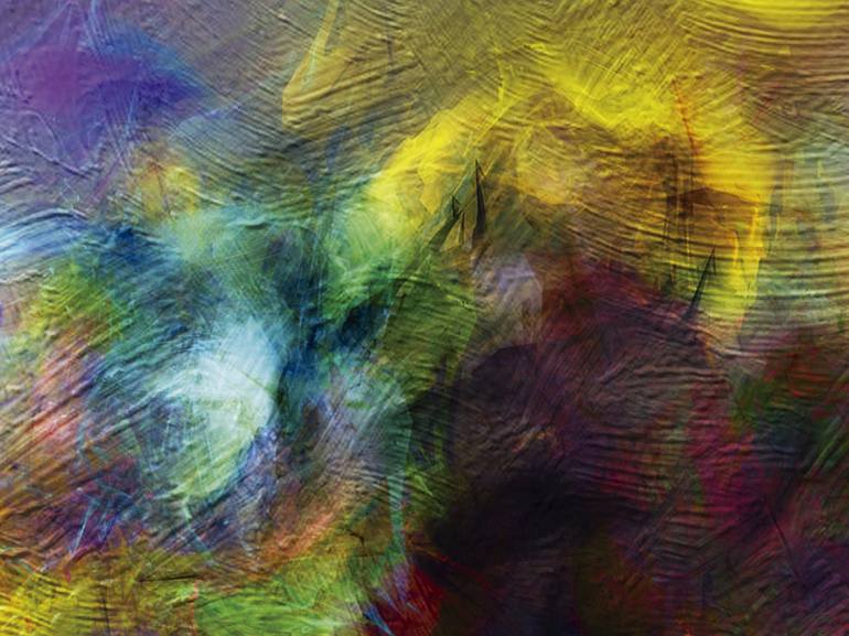 Original Abstract Expressionism Abstract Digital by Javier Diaz