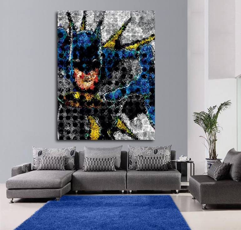 Original Abstract People Digital by Javier Diaz