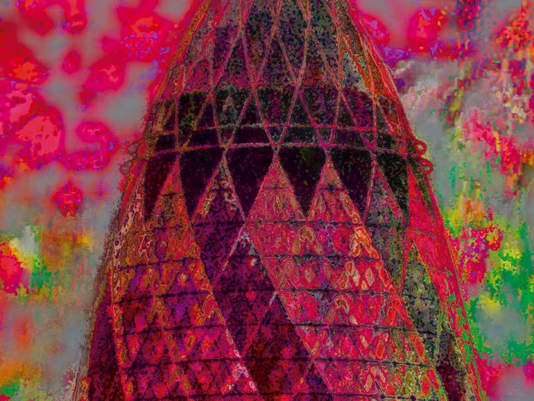 Original Pop Art Cities Digital by Javier Diaz