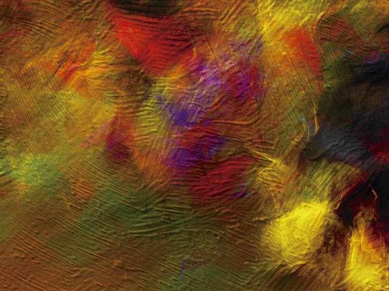 Original Abstract Expressionism Abstract Digital by Javier Diaz