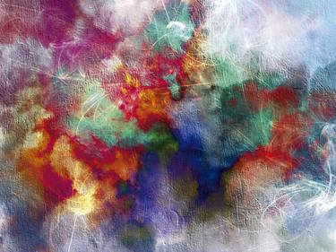 Original Abstract Expressionism Abstract Digital by Javier Diaz