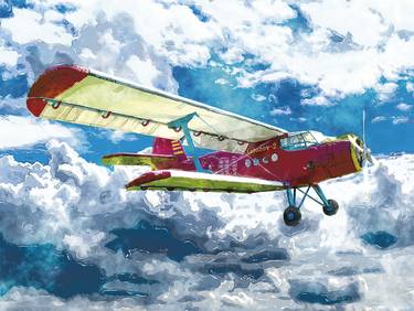 Original Aeroplane Digital by Javier Diaz