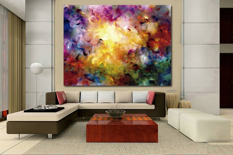 Original Illustration Abstract Digital by Javier Diaz