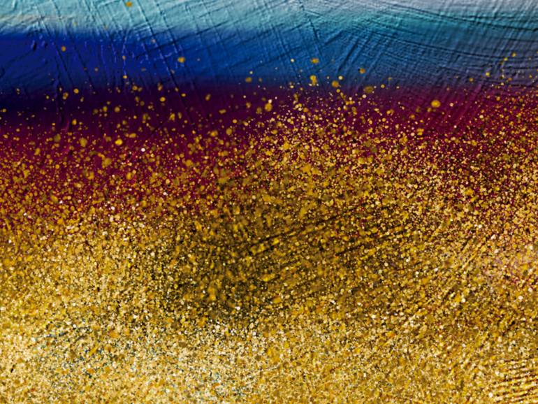 Original Abstract Expressionism Seascape Digital by Javier Diaz