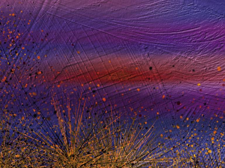 Original Abstract Landscape Digital by Javier Diaz