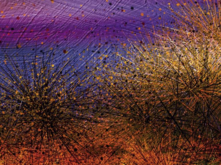 Original Abstract Landscape Digital by Javier Diaz